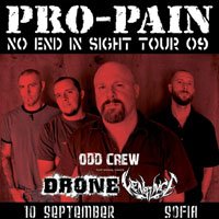 Детайли относно втория концерт на Pro-Pain в България