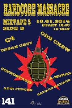 Odd Crew, Urban Grey, A-Moral, Coprostasis, C4, Savage Ravage, Anti Future
